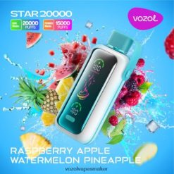Köpa VOZOL Vape - VOZOL STAR 20 000 hallon äpple vattenmelon ananas LT4T2J413