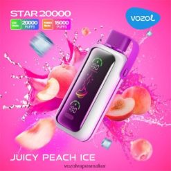 Köpa VOZOL Vape - VOZOL STAR 20 000 saftig persikois LT4T2J405